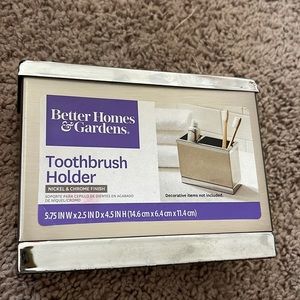 Better Homes & gardens toothbrush holder